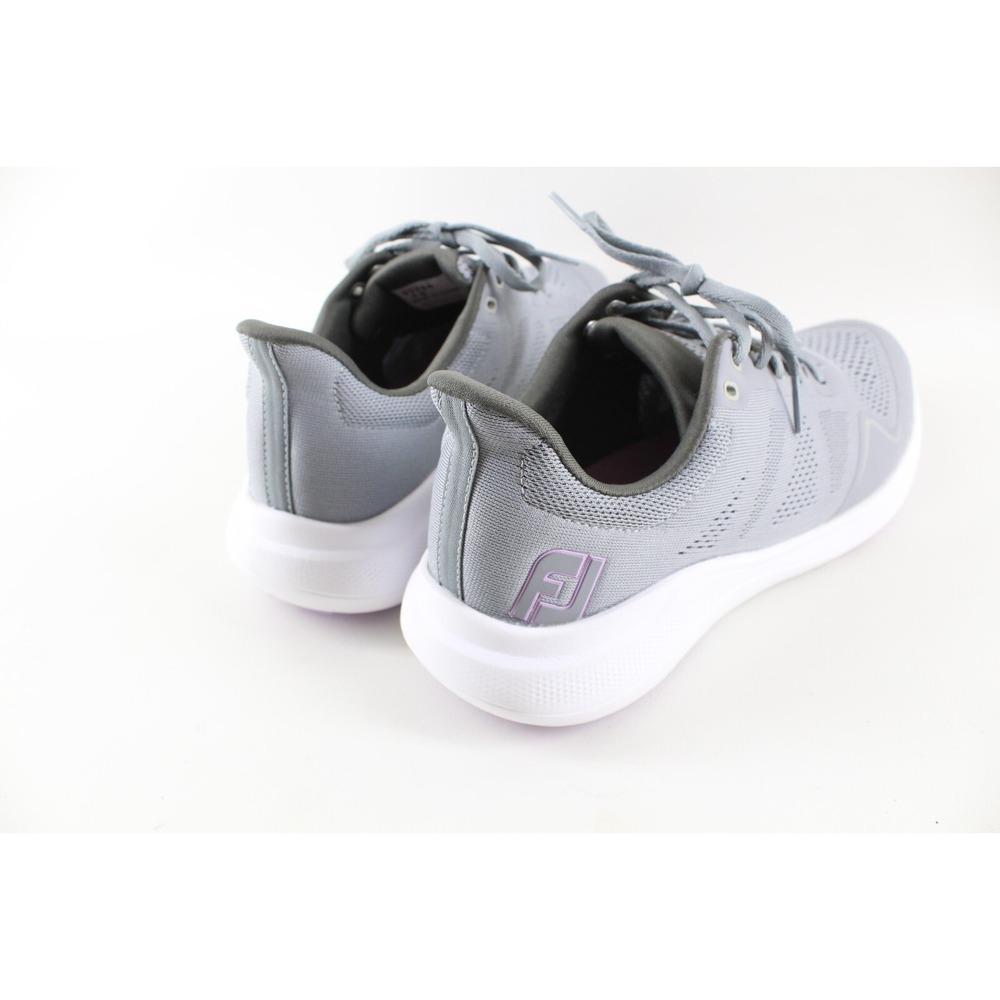 FootJoy FJ Flex Spikeless Golf Shoes‎ 95766 Grey Women's Size 9 Medium 95766 - Picture 5 of 8